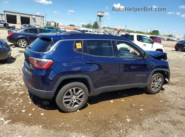 3C4NJDBB2HT640329 2017 JEEP COMPASS Blue Задня права чверть