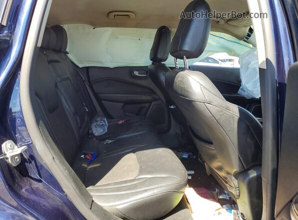3C4NJDBB2HT640329 2017 JEEP COMPASS Blue Вид задньої частини салону