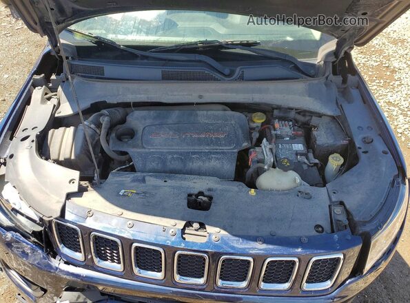 3C4NJDBB2HT640329 2017 JEEP COMPASS Blue Вид підкапотного простору
