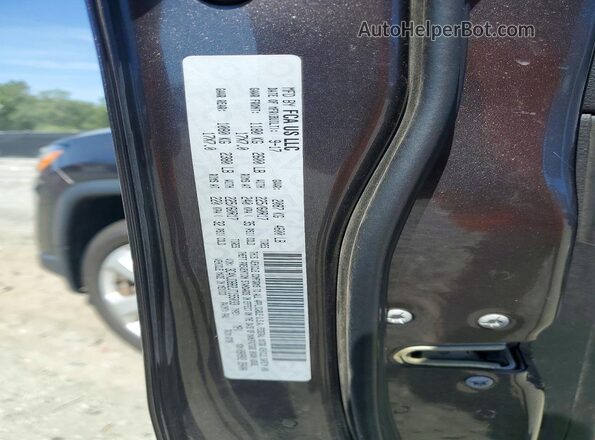 3C4NJDBB2JT155033 2018 JEEP COMPASS Угольный Вид наклейки с VIN-кодом