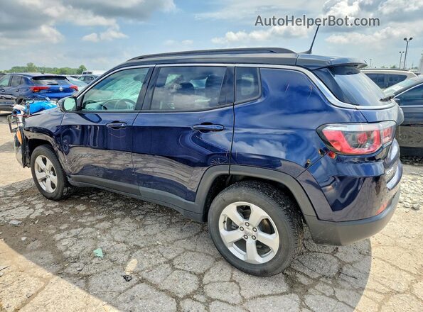3C4NJDBB2JT201816 2018 JEEP COMPASS Blue Հետևի ձախ