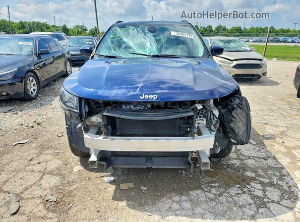 3C4NJDBB2JT201816 2018 JEEP COMPASS Blue Դիմացի տեսք