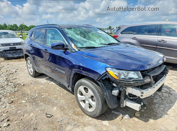 3C4NJDBB2JT201816 2018 JEEP COMPASS Blue Առջևի աջ