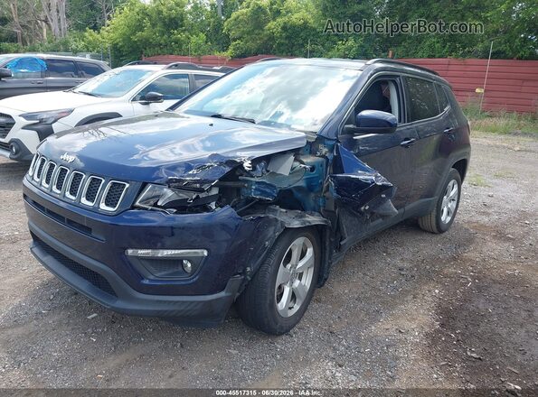 3C4NJDBB2JT270294 2018 JEEP COMPASS Dark Blue Передняя левая четверть