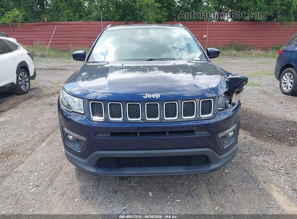 3C4NJDBB2JT270294 2018 JEEP COMPASS Dark Blue Вид щитка приборов