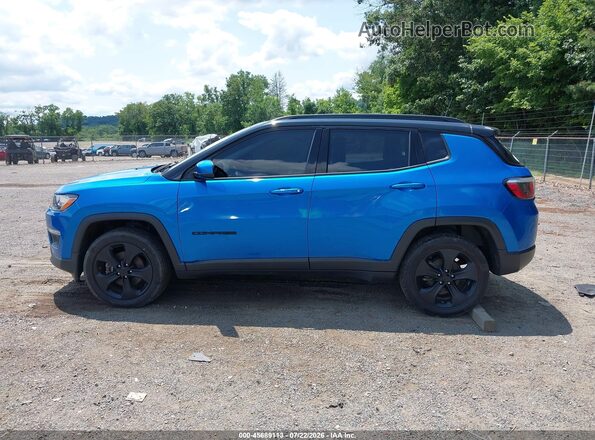3C4NJDBB2JT325228 2018 JEEP COMPASS Blue 