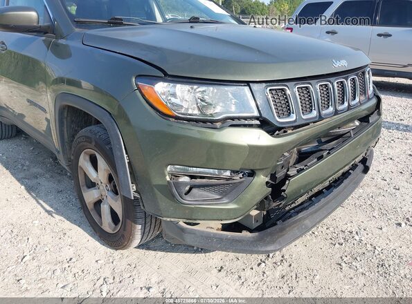 3C4NJDBB2JT418492 2018 JEEP COMPASS Green Front view