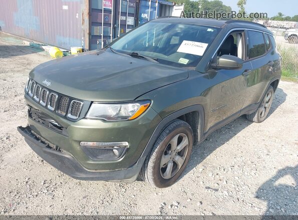 3C4NJDBB2JT418492 2018 JEEP COMPASS Green Front left