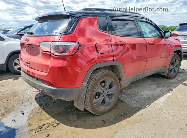 3C4NJDBB2JT433834 2018 JEEP COMPASS Red Trasero derecho