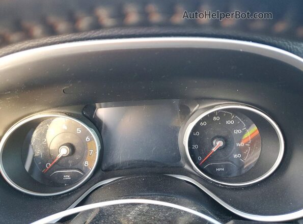 3C4NJDBB2JT434529 2018 JEEP COMPASS Серебряный Вид щитка приборов