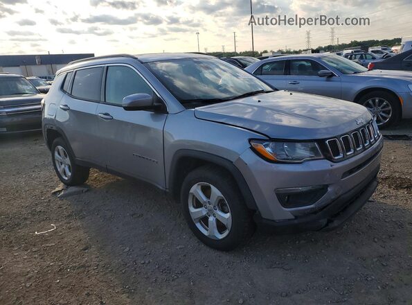 3C4NJDBB2JT434529 2018 JEEP COMPASS Серебряный Передняя правая четверть