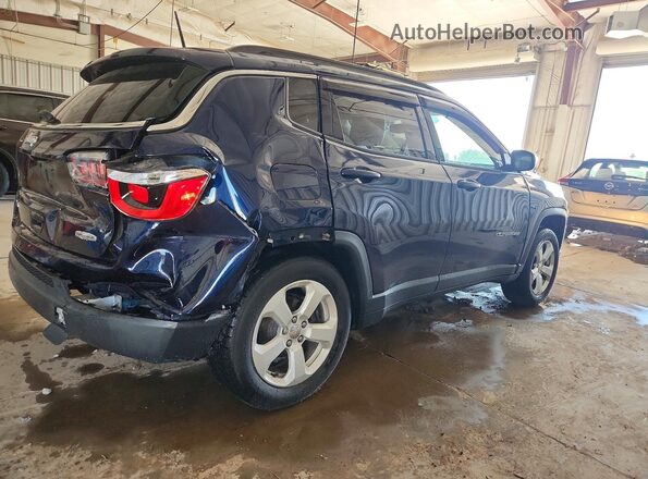 3C4NJDBB2JT434756 2018 JEEP COMPASS Blue Задня права чверть