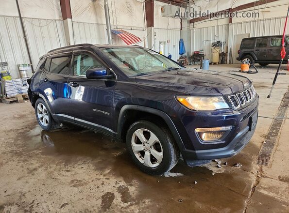 3C4NJDBB2JT434756 2018 JEEP COMPASS Blue Передня права чверть