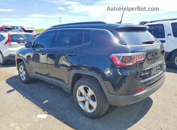 3C4NJDBB2JT484881 2018 JEEP COMPASS Black Задня ліва чверть