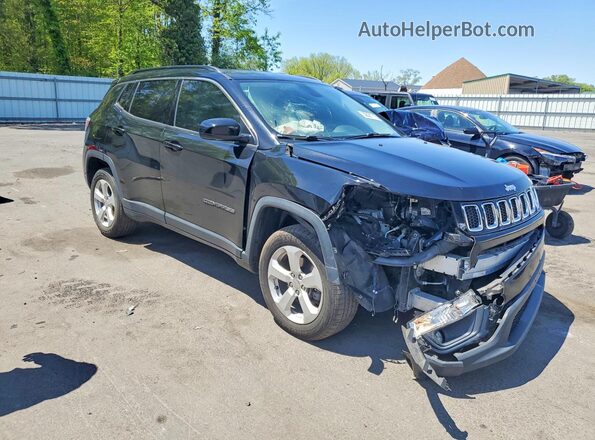 3C4NJDBB2JT484881 2018 JEEP COMPASS Black Передня права чверть
