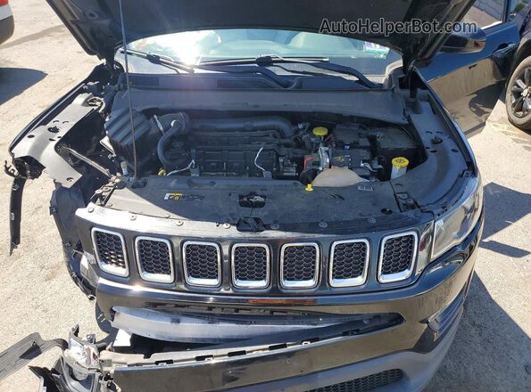 3C4NJDBB2JT484881 2018 JEEP COMPASS Black Вид задньої частини салону