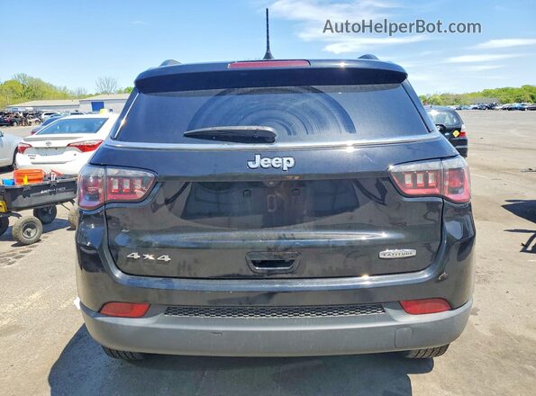 3C4NJDBB2JT484881 2018 JEEP COMPASS Black Вид ззаду