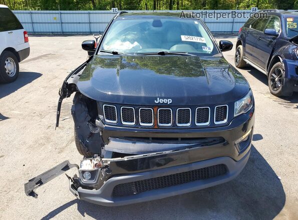 3C4NJDBB2JT484881 2018 JEEP COMPASS Black Вид спереду