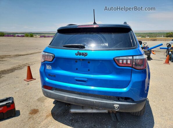 3C4NJDBB2KT622890 2019 JEEP COMPASS Blue Vista trasera