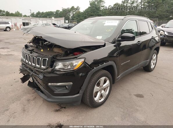 3C4NJDBB2KT787127 2019 JEEP COMPASS Black Vista tres cuartos delantera izquierda
