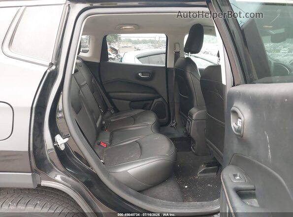 3C4NJDBB2KT787127 2019 JEEP COMPASS Black Vista de la etiqueta del VIN