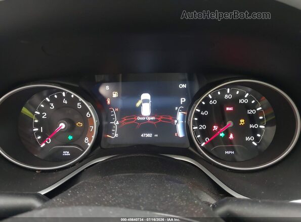 3C4NJDBB2KT787127 2019 JEEP COMPASS Black Vista de los asientos traseros