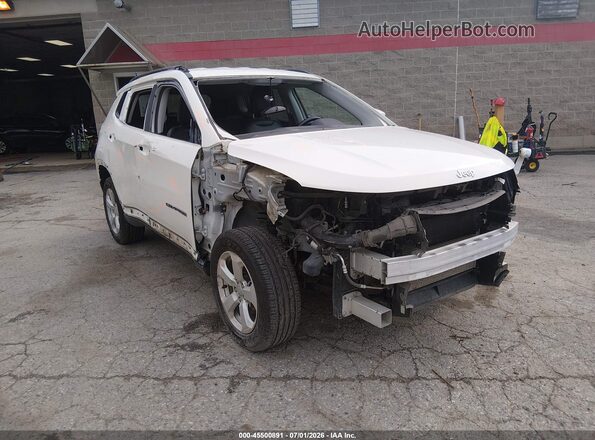 3C4NJDBB2KT839386 2019 JEEP COMPASS White Դիմացի տեսք