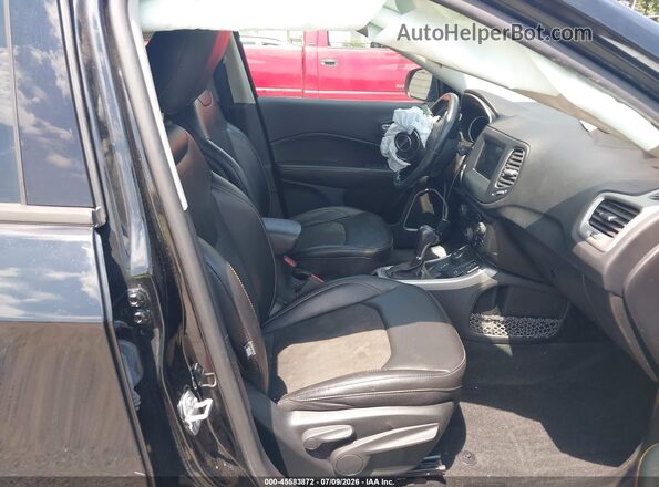 3C4NJDBB2LT219428 2020 JEEP COMPASS Black Вид салону спереду