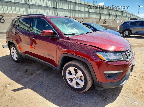 3C4NJDBB2MT569241 2021 JEEP COMPASS Burgundy Առջևի աջ