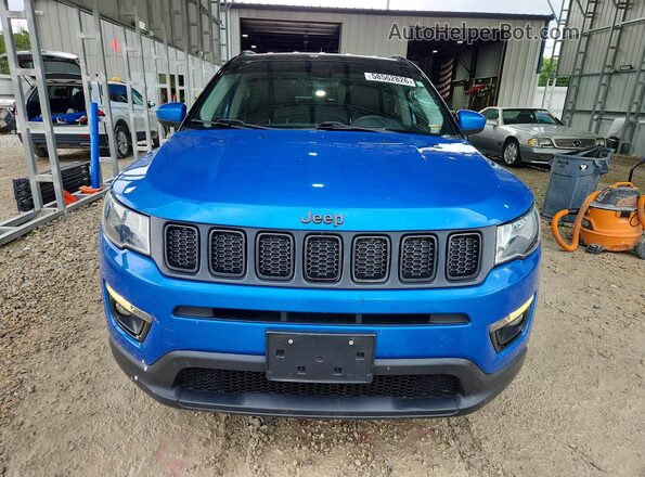 3C4NJDBB2MT570048 2021 JEEP COMPASS Blue Front view