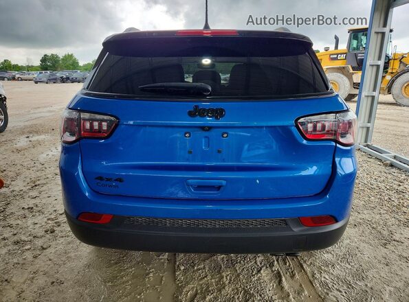 3C4NJDBB2MT570048 2021 JEEP COMPASS Blue Rear view