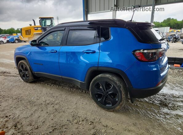 3C4NJDBB2MT570048 2021 JEEP COMPASS Blue Rear left