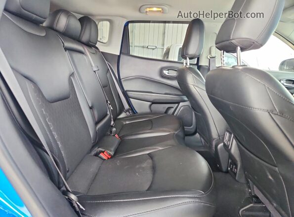 3C4NJDBB2MT570048 2021 JEEP COMPASS Blue Rear seats view