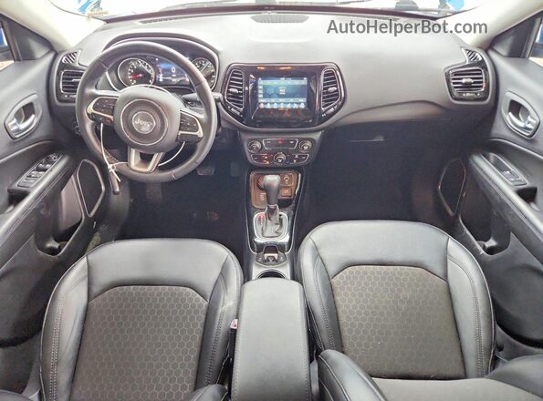 3C4NJDBB2MT570048 2021 JEEP COMPASS Blue Dashboard view