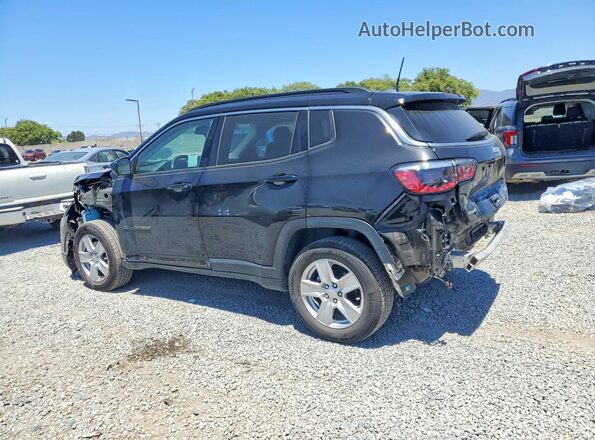 3C4NJDBB2NT141624 2022 JEEP COMPASS Black Trasero izquierdo