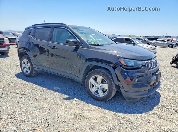 3C4NJDBB2NT141624 2022 JEEP COMPASS Black Delantero derecho