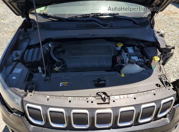 3C4NJDBB2NT141624 2022 JEEP COMPASS Black Vista del compartimento del motor