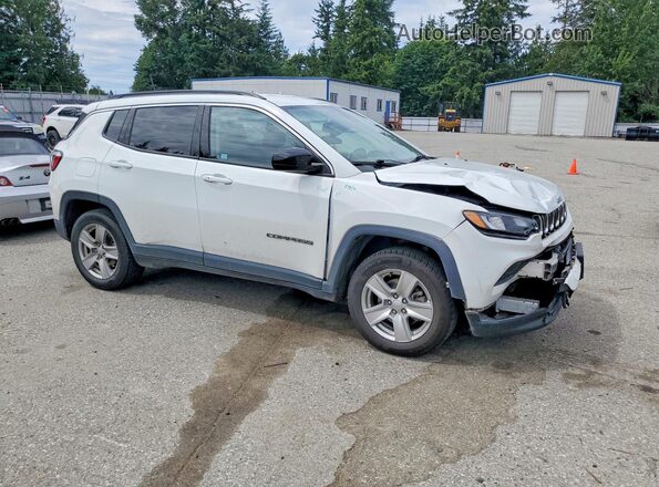 3C4NJDBB2NT177166 2022 JEEP COMPASS Белый Передняя правая четверть