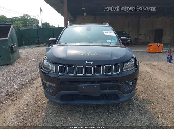 3C4NJDBB3JT270658 2018 JEEP COMPASS Black Instrument cluster view
