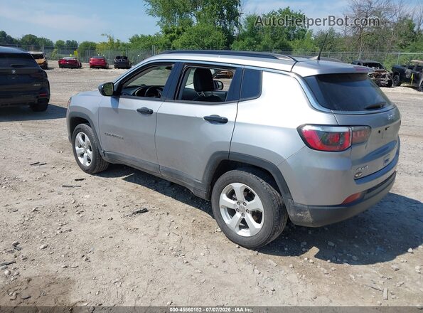 3C4NJDBB3JT350316 2018 JEEP COMPASS Silver Задня ліва чверть