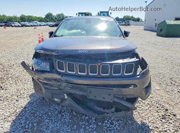 3C4NJDBB3JT360862 2018 JEEP COMPASS Gray Widok z przodu