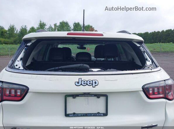 3C4NJDBB3JT423023 2018 JEEP COMPASS White წინა ხედი