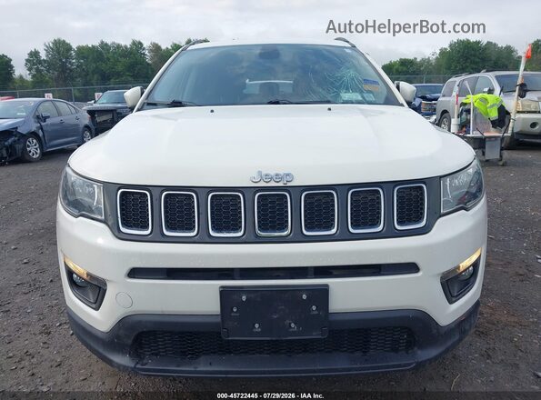 3C4NJDBB3JT423023 2018 JEEP COMPASS White ხელსაწყოთა პანელის ხედი