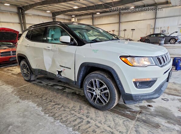 3C4NJDBB3KT599264 2019 JEEP COMPASS White Front right