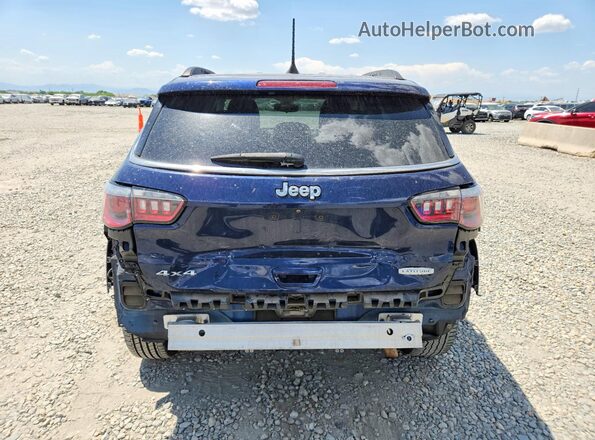3C4NJDBB3KT628679 2019 JEEP COMPASS Blue Vista trasera