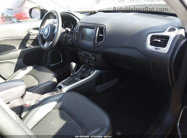 3C4NJDBB3LT115952 2020 JEEP COMPASS Black Вид салону спереду