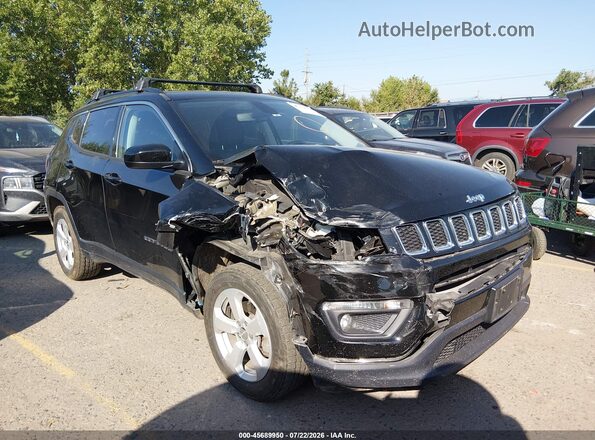 3C4NJDBB3LT115952 2020 JEEP COMPASS Black Вид задньої частини салону