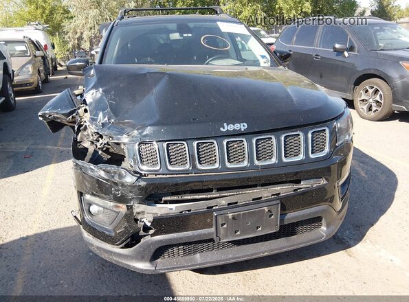 3C4NJDBB3LT115952 2020 JEEP COMPASS Black Вид щитка приладів