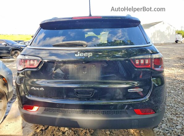 3C4NJDBB3LT217395 2020 JEEP COMPASS Black Հետևի տեսք