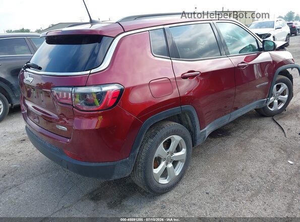 3C4NJDBB3MT502776 2021 JEEP COMPASS Красный Задняя правая четверть